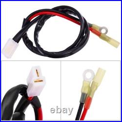 40A Electric Double Fan Radiator Wiring Harness Relays Kit Thermostat Switch 12V