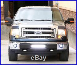 40W CREE LED Pods with Foglights Location Bracket, Wirings For 06-14 Ford F150