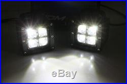 40W CREE LED Pods with Lower Bumper Mounting Bracket For 09-18 Dodge RAM 2500 3500
