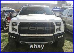 40 240W Curved LED Light Bar with Above Bumper Mounts, Wiring For 17+ Ford Raptor