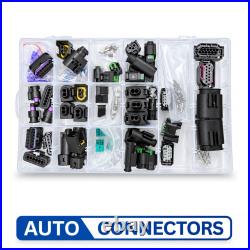 47pc Connector Plug Assortment Kit for BMW & Mercedes-Benz with Terminals