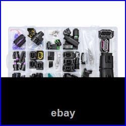 47pc Connector Plug Assortment Kit for BMW & Mercedes-Benz with Terminals