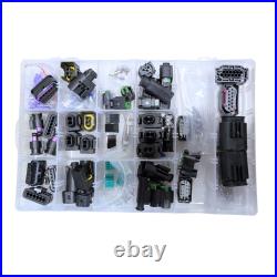 47pc Connector Plug Assortment Kit for BMW & Mercedes-Benz with Terminals