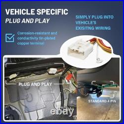 4 Pin Trailer Wiring Harness for 1989-1995 Toyota Pickup & 1995-2004