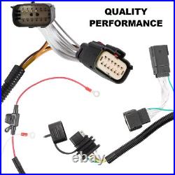 4 Way Trailer Tow Hitch Wiring Harness For Jeep Wrangler JL JLU 2018-2023