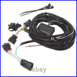 4 Way Trailer Tow Hitch Wiring Harness For Jeep Wrangler JL JLU 2018-2023