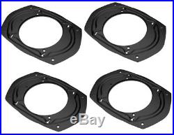 4pcs FORD 6x9 5x7 6x8 to 5.25 6.5 Car Speaker Adapter Plate With Wire Harness