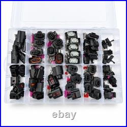 55pcs Connector Assortment Kit for VW Audi Group VAG Vehicles Automotive