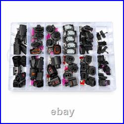 55pcs Connector Assortment Kit for VW Audi Group VAG Vehicles Automotive
