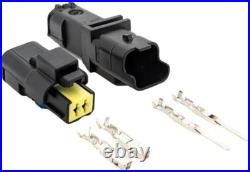 60pcs Male & Female FCI Sicma Car Automotive Waterproof Connector Kit Assortment