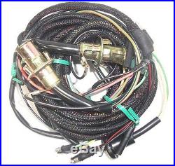 67 Mustang Tail Light Wiring Harness, with Low Fuel Lamp & Sockets, Fastback/Coupe
