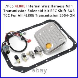 7PCS 4L80E Internal Wire Harness MT1 Transmission Solenoid Kit EPC Shift A&B For