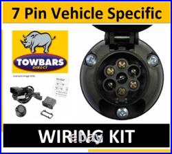 7 Pin Towbar Electrics Wiring Kit for Peugeot Expert Van July 2016on Mark 3 MPV