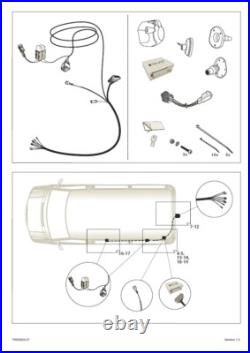 7 Pin Towbar Electrics Wiring Kit for Peugeot Expert Van July 2016on Mark 3 MPV