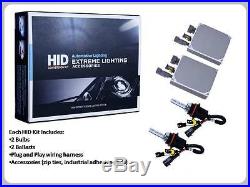 7x6 REAL Projector Headlights with HID Kit (H1 5000K), LED Bulbs & Wiring Harness