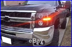 80W CREE LED Pods with Foglight Location Bracket/Wirings For 07-14 Chevy Silverado