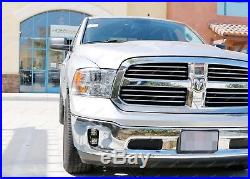 80W Dual LED Pods with Foglight Location Bracket, Wirings For 13-16 Dodge RAM 1500
