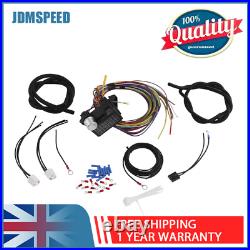 8 Circuit Wire Harness Universal Fuse Wire Harness Kit Fit Muscle Car Truck