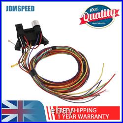 8 Circuit Wire Harness Universal Fuse Wire Harness Kit Fit Muscle Car Truck