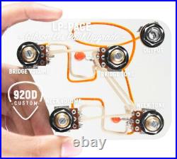 920D LP-PAGE Pre-Wired Wiring Harness with500K Pots for Jimmy Page Mod Les Paul