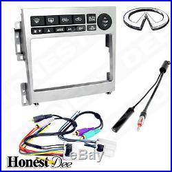 95-7605 Double-Din Radio Install Dash Kit with Wires for G35, Car Stereo Mount