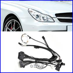 A set Headlight wiring harness Plug Assembly With AFS FOR 2006-2009 Benz W219