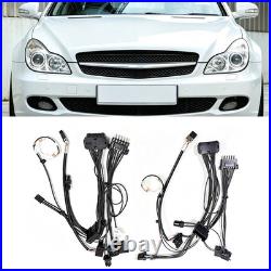 A set Headlight wiring harness Plug Assembly With AFS FOR 2006-2009 Benz W219