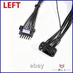 A set Headlight wiring harness Plug Assembly With AFS FOR 2006-2009 Benz W219