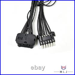 A set Headlight wiring harness Plug Assembly With AFS FOR 2006-2009 Benz W219