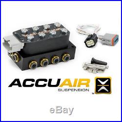Accuair VU4 Solenoid Valve Manifold Unit & Air Suspension Control Wiring Harness