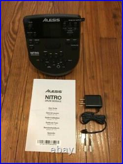 Alesis Nitro Module withSnake Cable & 8 Mesh Drum Pad NEW Drum Kit Wiring Harness