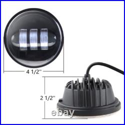 Auxiliary Spot with Wiring Harness Turn Signal light for Harley street glide 06-22