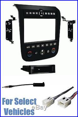 BLACK CAR STEREO RADIO INSTALL DASH KIT+WIRE HARNESS+ANT for 03-07 NISSAN MURANO