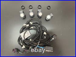 BMW F22 F22LCI F23 F23LCI 4x parking sensors with pdc wiring harness front OEM