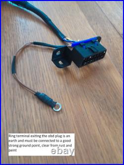 BMW M57/M47 standalone wiring harness, plug & play loom for 2 plug ECU