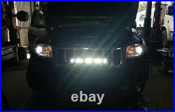 Behind Grille Mount 20 LED Light Bar withBrackets For 2011-21 Jeep Grand Cherokee