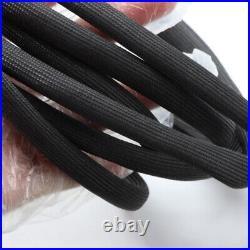 Black Braided Cable Sleeving Expandable Wire Harness Fiberglass Sheathing 1-30mm Black Braided Cable Sleeving Expandable Wire Harness Fiberglass Sheathing 1-30mm
