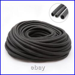 Black Braided Cable Sleeving Expandable Wire Harness Fiberglass Sheathing 1-30mm Black Braided Cable Sleeving Expandable Wire Harness Fiberglass Sheathing 1-30mm