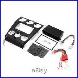 Black Double Din Dash Kit Radio Stereo Wiring Harness Install Fitted For Mazda 6