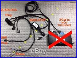 Bmw Nbt / Nbt Evo Bench Flashing Zgw 4sk 8sk Harness / Wiring Loom With Emulator