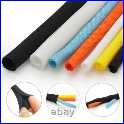 Braided Sleeving Self Closing -Braid Cable Wiring Harness Loom Protection 5-60mm Braided Sleeving Self Closing -Braid Cable Wiring Harness Loom Protection 5-60mm