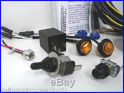 Can-Am Turn Signal Horn Kit LED Lights Sealed Loomed Wiring Harness DUX