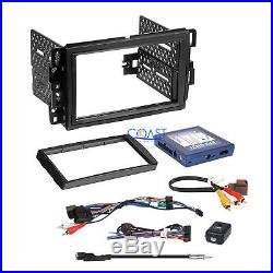 Car Radio Stereo Double Din GM Dash Kit OnStar Bose SWC Wire Harness Interface