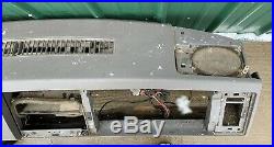 Chevy/gmc Truck Dash Assembly With Fuse Panel And Wire Harness Gray 1988-1994