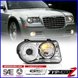 Clear Headlight Pair New Wiring Harness L+R Foglamp 2005-2010 Chrysler 300C SRT8