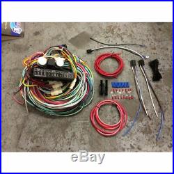 Complete 1973-87 Chevy C10 Pickup 24 Circuit Wiring Harness Wire Kit 15 Fuse K10