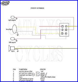 Complete Motorcycle Wiring Harness Ultima Wiring Harness for Harley or Custom