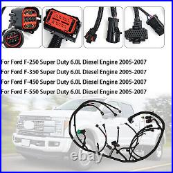 D450-637-BA-M7 Fit For Ford 05-07 Super Duty Diesel Engine Wiring Harness 6.0L