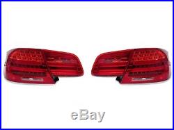 DEPO LCI M3 Amber LED Signal Rear 4PCS Tail Light For 2007-2010 BMW E92 2D Coupe