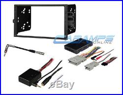 DOUBLE DIN CAR STEREO RADIO DASH KIT With BOSE & ONSTAR INTERFACE WIRING HARNESS